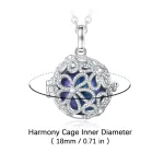 18mm Klangkugel – Funkelnder Blüten-Käfig, Schwangerschafts-Bola mit Halskette 114cm | Engelsrufer fd6c4dfc667142f52ab5f5: Ohne Klangkugel|A02|A03|A04|A05|A06|A07|A08|A09|A010|A012|A013|A014|A015|A016|A021|A022|A023|A045|A25|A26|A27|A30|A33|A42|A036|A24-