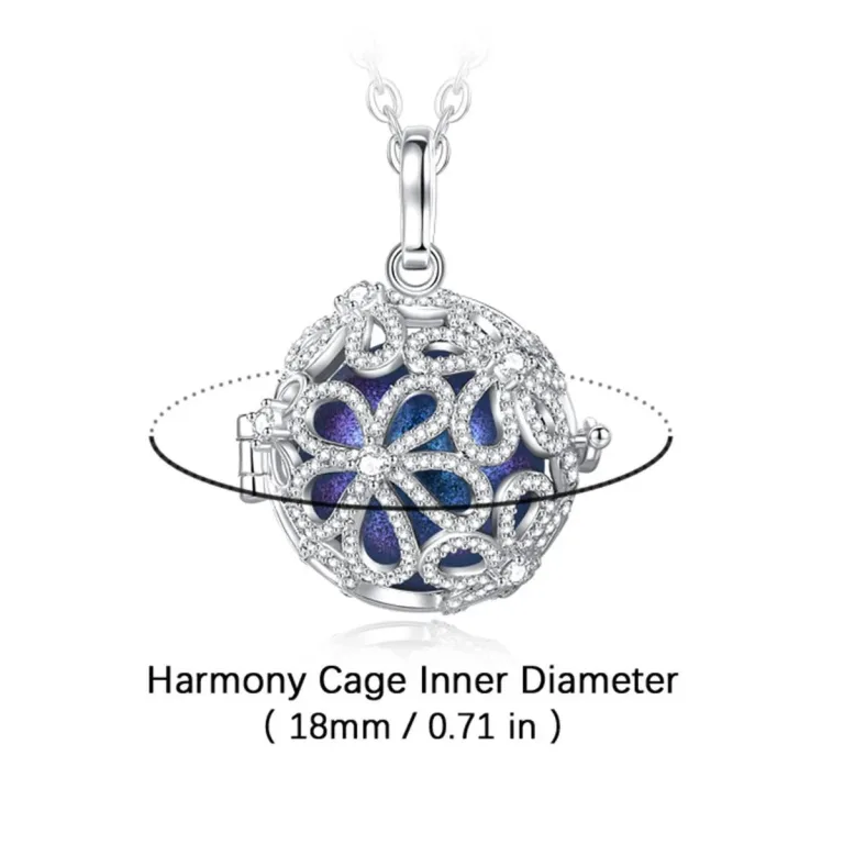 18mm Klangkugel – Funkelnder Blüten-Käfig, Schwangerschafts-Bola mit Halskette 114cm | Engelsrufer fd6c4dfc667142f52ab5f5: Ohne Klangkugel|A02|A03|A04|A05|A06|A07|A08|A09|A010|A012|A013|A014|A015|A016|A021|A022|A023|A045|A25|A26|A27|A30|A33|A42|A036|A24-