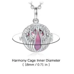 18mm Klangkugel – Engel Flügel, Baby-Bola mit XXL Halskette | Engelsrufer Anhänger brand: Eudora