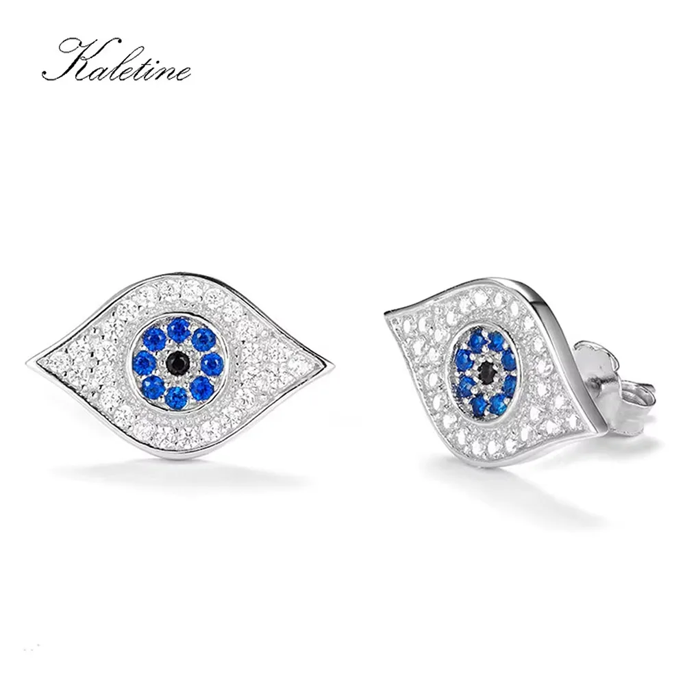 Große Blaue Augen! Funkelnde Ohrstecker mit Zirkonia-Kristallen, Böser Blick! | 925 Silber Ohrringe Große Blaue Augen! Funkelnde Ohrstecker mit Zirkonia-Kristallen, Böser Blick! | 925 Silber Ohrringe brand: Kaletine